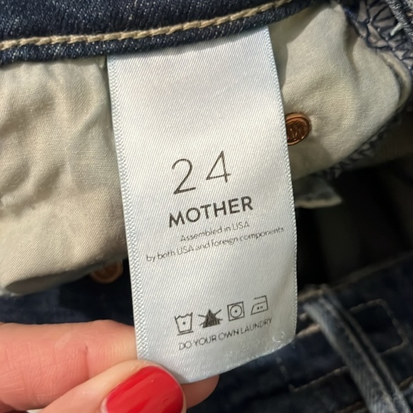 Mother The Stunner Fray Jeans Size 24 - Picture 10 of 12